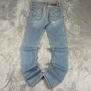 Vintage Big Star Casey Bootcut Jeans Womens Size 24 Light Wash Y2K Denim B48
